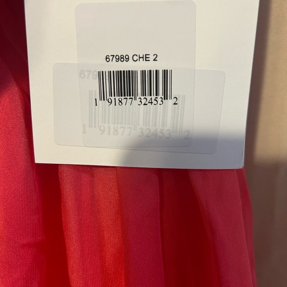 Mac Duggal 67989 NWT Ruffled One Shoulder Asymmetrical Gown - Picture 6 of 6